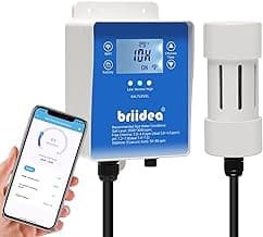 WiFi Salt Chlorine Generator, Briidea Chlorine Generator with USA Titanium Salt Cell, Designed for Hot Tubs & Swim Spas Up to 2,000 Gallons, Advanced APP Remote Control