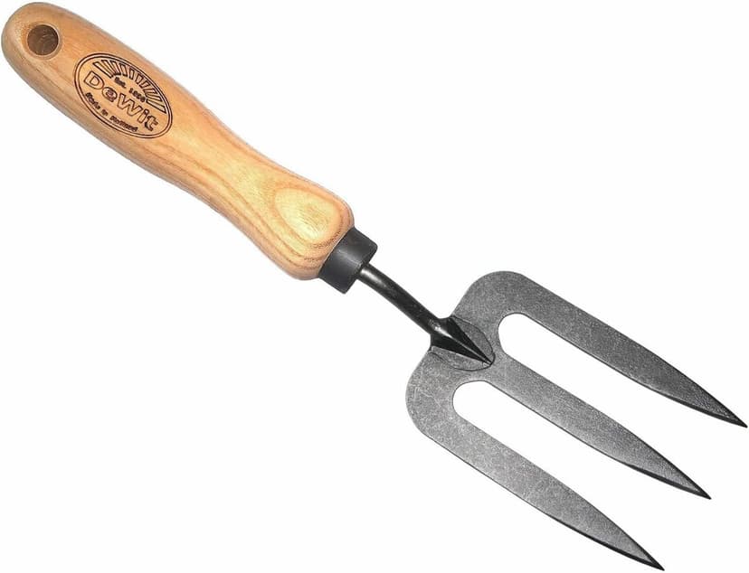 DeWit 3-Piece Tool Gift Set with 3-Tine Cultivator, Forged Trowel and Forged Hand Fork
