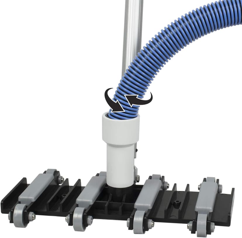 Poolmaster 33430 Heavy Duty In-Ground Pool Vacuum Hose With Swivel Cuff, Made in the USA, 1-1/2-Inch by 30-Feet