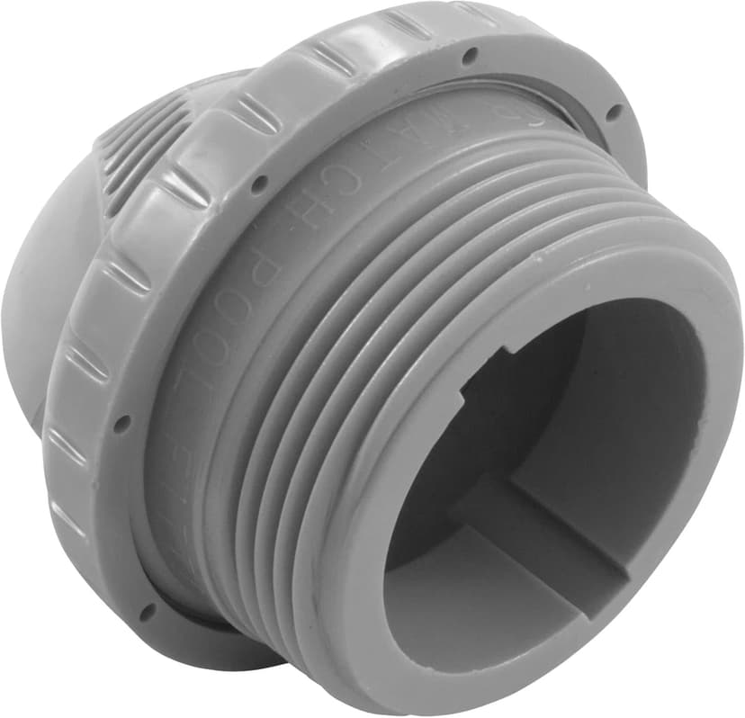 Inlet Fitting, Infusion Venturi, 1-1/2"mpt, Light Gray