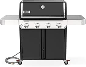 Weber Genesis E-415 Natural Gas Grill, Black