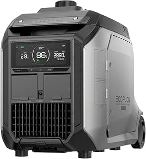 EF ECOFLOW 3200W DC Fast Charging Dual Fuel Smart Generator with LPG and Gas Support, Smart Control, for Home Power Backup, Emergency, Compatible with DELTA Pro 3 / DELTA Pro