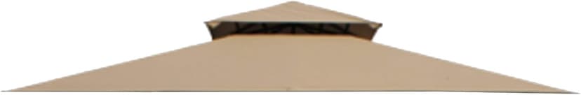Garden Winds Replacement Canopy Top Cover for The Aldi Gardenline Belavi Shoprite Grill Gazebo - Standard 350 (Will not fit Any Other Model) - Top Tier 34" x 21", Bottom Tier 96" x 60"