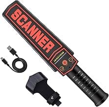 Metal Detector Wand Rechargeable,Nail Finder,Metal Detector Wand for Woodworking,Security Wand (with Built-in Battery, with Charging Line)