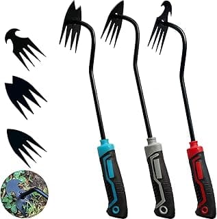 Weeding Tools 3 pcs,Portable Garden Weeder Tool,2025 New Weed Puller Tool,for Hand Weeder Puller for Vegetable Gardening Backyard Farm Planting & Uprooting Weeding Tool