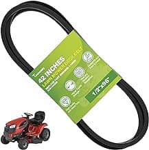 144959 Deck Belt Compatible with Craftsman LT1000 LT2000 LT3000 42'' Riding Lawn Mower Drive Belt Repalce 532144959 130801 532138255 138255 160855 24690 144959D (1/2" X 96")