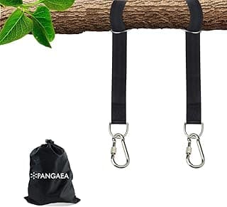 Tree Swing Hanging Straps Kit, Heavy Duty Holds 2200LBS 5FT Extra Long, with Safer Lock Snap Carabiners & Carry Pouch Bag
