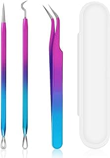 Weeding Tools for Vinyl, Vinyl Weeding Tools for Permanent Vinyl/HTV Vinyl/Holographic Vinyl, Craft Vinyl Weeding Tools Kit with Hook and Pick with Tweezers