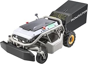 Remote Control Lawn Mower S1 2WD 56V12Ah, Robot Lawn Mower Multi-Functions with 1.5-4.3 Inch Cutting Height 21 Inch Real Blade, Robotic Lawn Mower for 45% Slope(24°) with Mowing 0.75 Acres