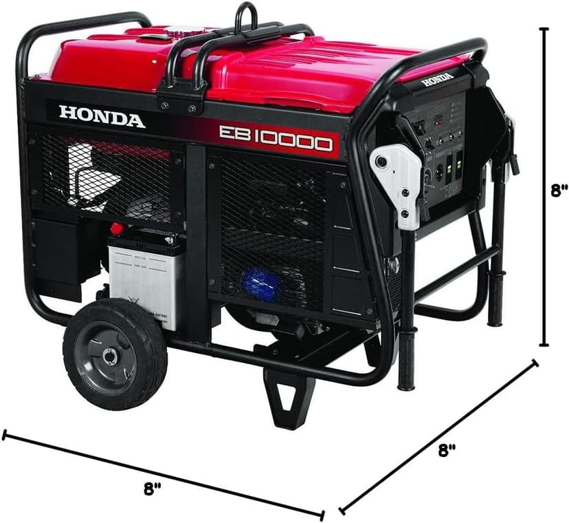 Honda 665570 EB10000 10000 Watt Portable Generator with Co-Minder