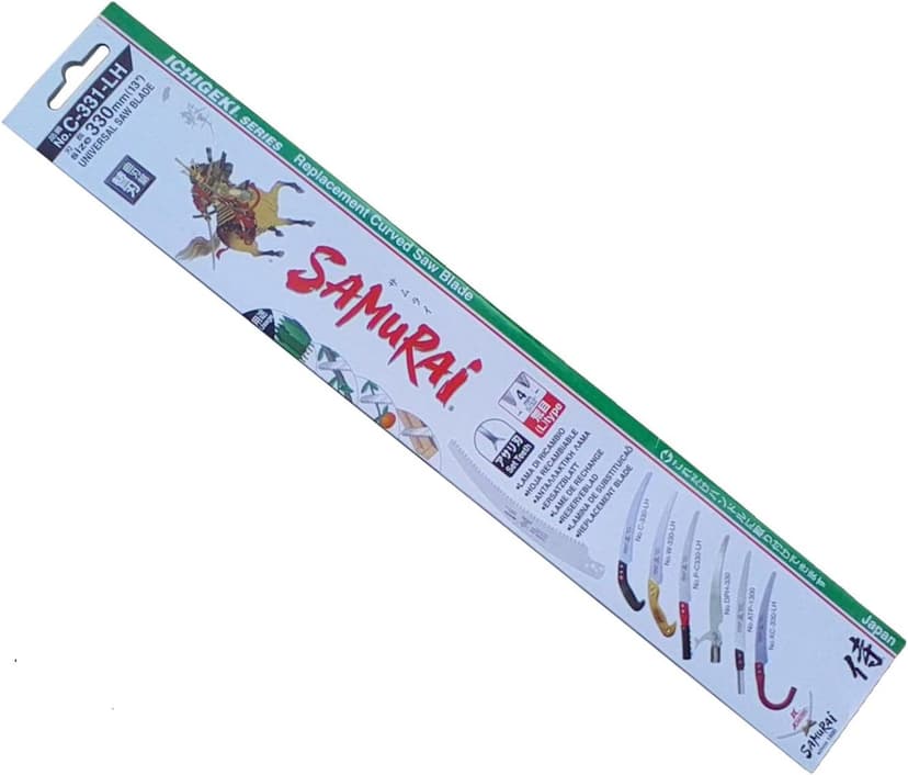 Samurai Ichigeki C-331-LH 13" Curved Saw Blade-Only C-330-LH B00KMRLRVM,B01KRXXSQM Made in Japan