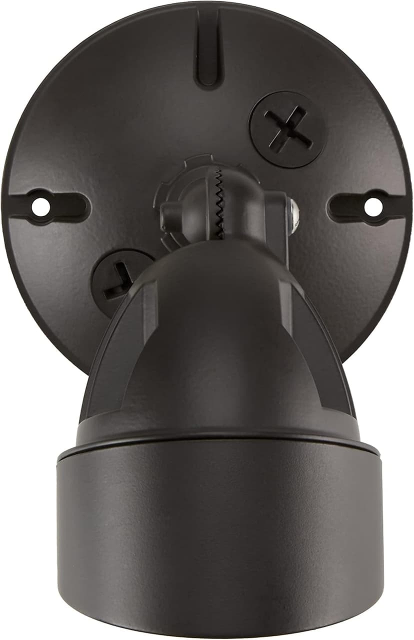 Maxxima LED Outdoor Flood Wall Light, Exterior Security Light w/Adjustable Head, 800 Lumens, 3000K Warm White, Brown (2 Pack)