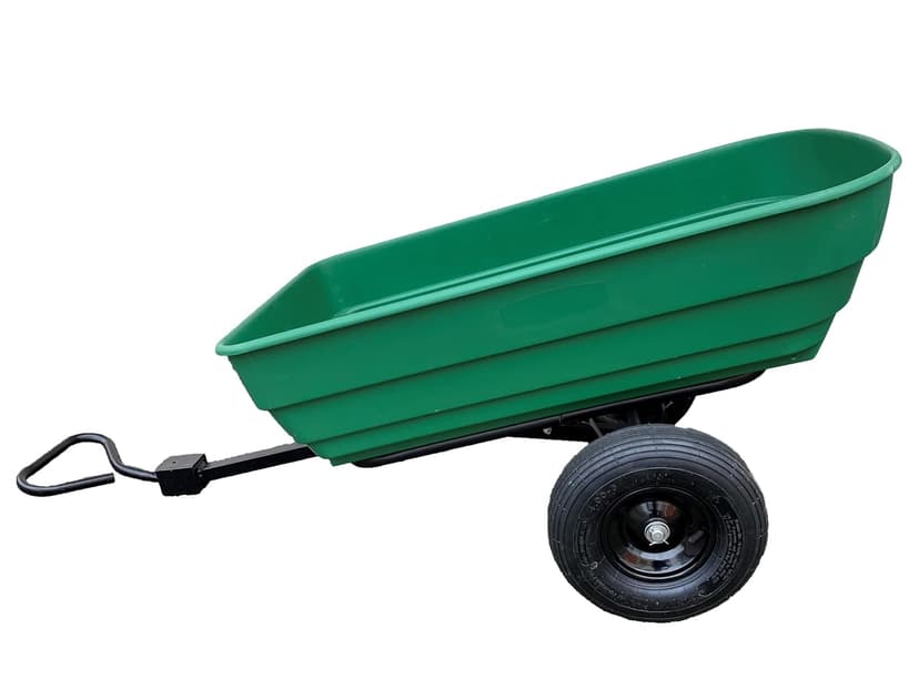 Tow Barrow Dumping Lawn and Garden Utility Trailer, 6.5 Cubic Foot