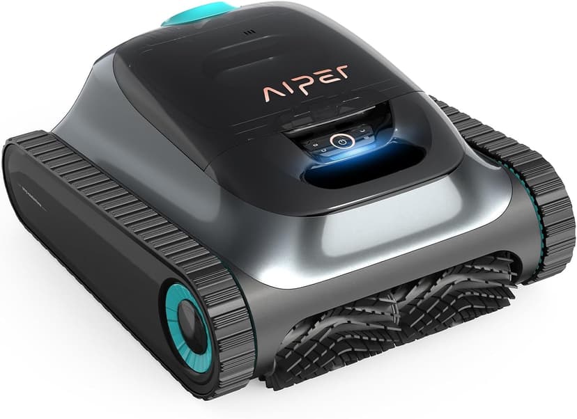 AIPER Scuba S1 Cordless Robotic Pool Cleaner, Pool Vacuum for Inground Pools, Wall and Waterline Cleaning, Smart Navigation for Pools up to 1,600 Sq.ft