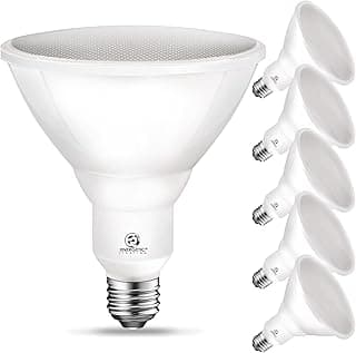 Energetic LED PAR38 Outdoor Flood Light Bulb Home Residential Patio Driveway Light, PAR38 LED Bulb, 5000K Daylight Dimmable, 100W Equivalent 12.5W, Wet-Rated, 1050 Lumen, E26 Base, ETL, 6 Pack