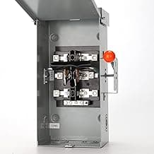 100A Generator Transfer Switch,24000W General-Duty Double-Throw Safety Switch,120/240-Volt Transfer Switch,Stronger Stability Manual Transfer Switch,Meeting NEMA 3R Standards for Outdoor and Indoor