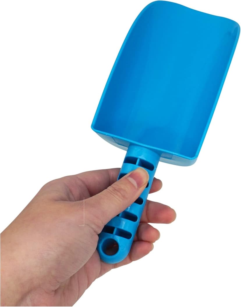 4E's Novelty 4 Pack Beach Shovels 8 Inch, Heavy Duty Plastic Sand Shovel for Kids, - Great for Planting Gardening Shovels for Toddlers, Outdoor Digging Sandbox Toys, Easter Basket Stuffers
