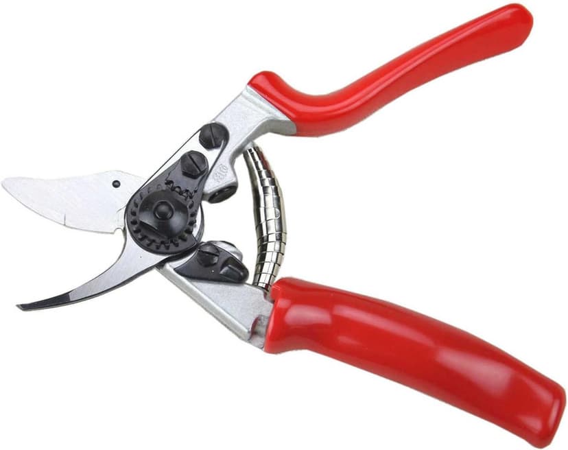 FELCO Pruning Shears (F 12) - High Performance Swiss Made One-Hand Garden Pruner with Steel Blade