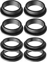 Pool Sand Filter Pump Seal, L-Shape O-Ring Gasket Fits for Intex Sand Filter Pumps Motor Repair Set & Hose Seals Replacement Part (4 Pcs 11228 + 4 Pcs 11412)