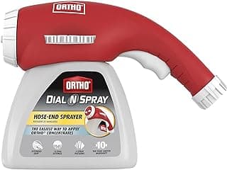 Ortho Dial N Spray Hose-End Sprayer for Liquid Weed and Insect Killer, Fungicide, Fertilizer with 14 Dilution Settings