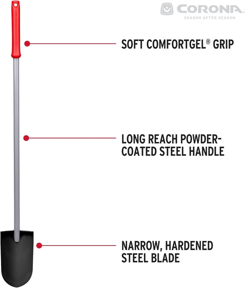 Corona ComfortGEL All Metal Nursery Shovel