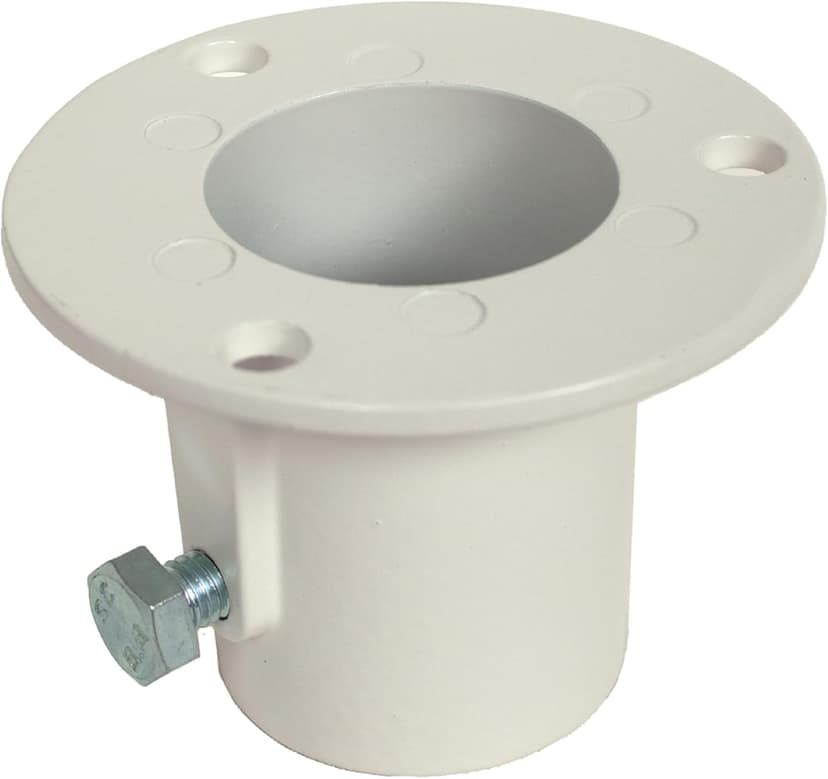 Blue Wave NE1228PR Aluminum Deck Flanges for Above Ground Pool Ladder - Pair