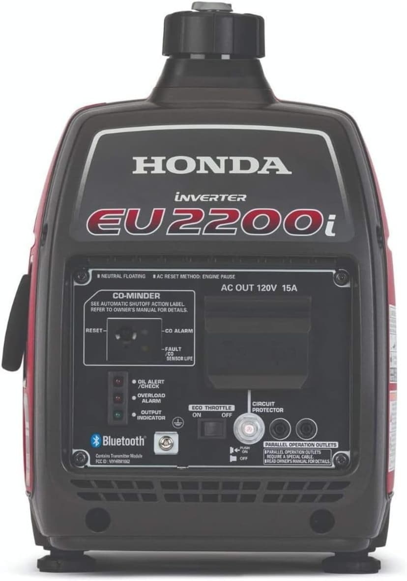 Honda EU2200ITAN 2200-Watt 120-Volt Super Quiet Portable Inverter Generator with CO-Minder