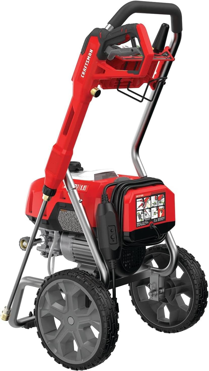 CRAFTSMAN Electric Pressure Washer, Cold Water, 2400-PSI, 1.1-GPM, Corded (CMEPW2400)