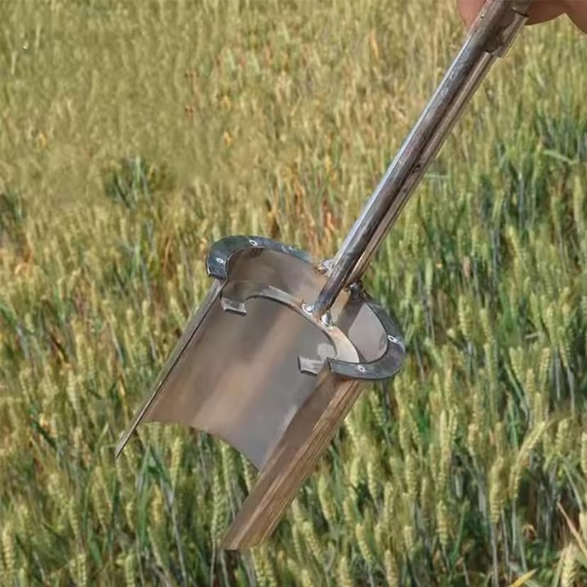 Bulb Planter Tool, 2025 New Plant and Fruit Tree Seedling Transplanter,Heavy Duty Stainless Steel Seed Planting Tools for Digging Holes Sowing Plant Bulb
