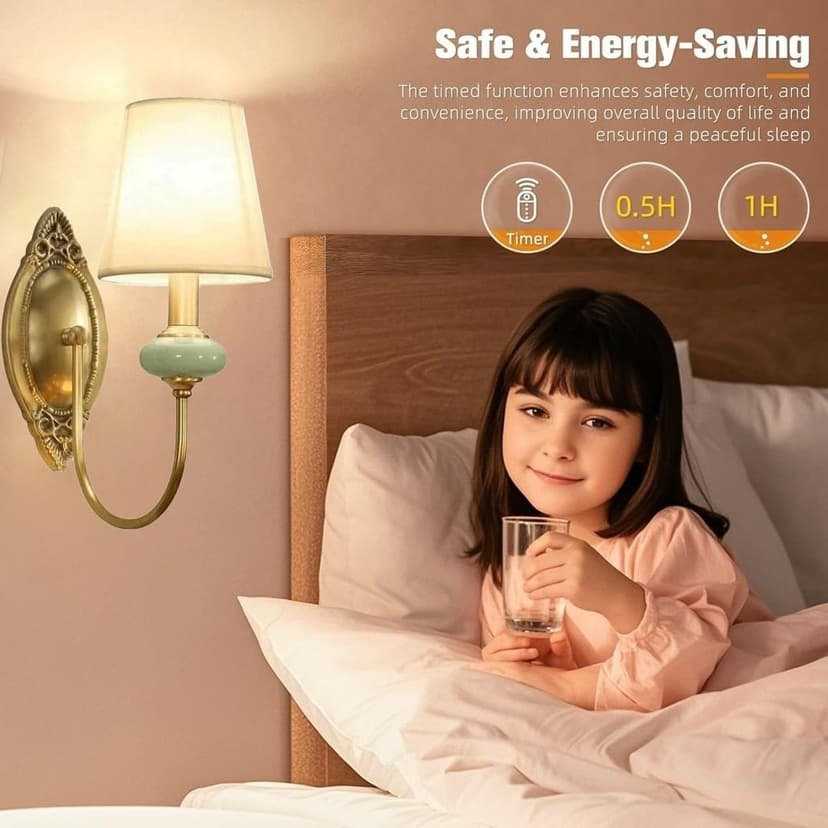 Wireless Battery Operated Wall Sconces Lights Set of 2, Rechargeable Antique Brass Wall Light Sconce with Bulbs & Remotes, No Wires Dimmable Green Ceramic Wall Lamps for Living Room Bedroom Hallway