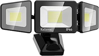 LED Flood Lights Outdoor 120W, 12000lm Floodlights, High Brightness Exterior Lighting Fixtures 6500K Coldwhite with IP66, Outdoor Lights for House, Yard, Garden,Playground