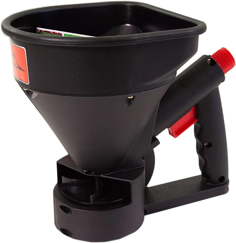 Brinly HHS3-5BH 5lb. All-Season Handheld Spreader with Easy-Fill Design for Seed, Ice Melt, & Fertilizer