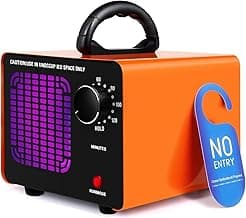 Ozone Generator 80,000mg/h, Ozone Machine Odor Removal Ozone Odor Eliminator Ozonator Air Ionizer Deodorizer for Home/Car/Smoke/Pet Odor
