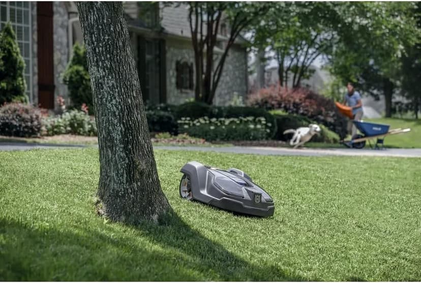 Husqvarna Automower 430XH Robotic Lawn Mower with GPS Assisted Navigation, Automatic Lawn Mower with Self Installation, Ultra-Quiet Smart Mowing Tech for Medium to Large Yards (0.8 Acre) 967852945