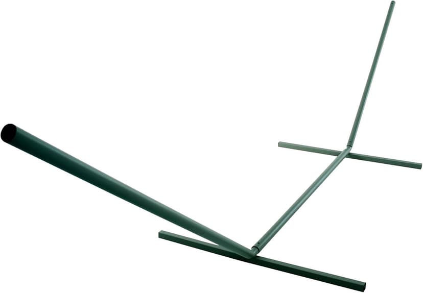 Hatteras Hammocks 15 ft. Tri-Beam Steel Hammock Stand with Right Connection Design and Cape Shield Powder Coating, 600 LB Weight Capacity, Handcrafted in The USA - Green