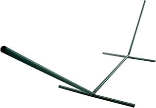 Hatteras Hammocks 15 ft. Tri-Beam Steel Hammock Stand with Right Connection Design and Cape Shield Powder Coating, 600 LB Weight Capacity, Handcrafted in The USA - Green