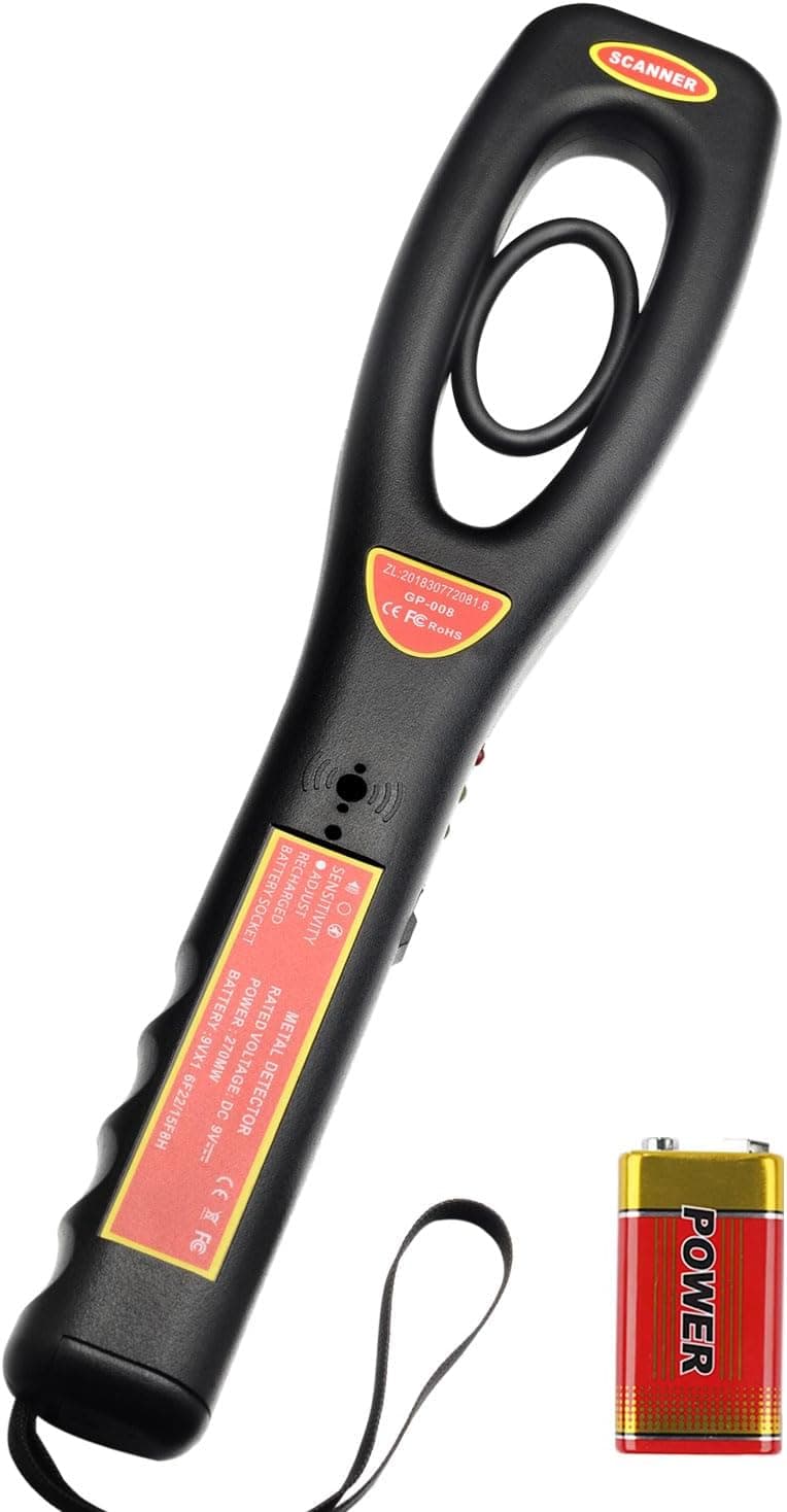 Hand Held Metal Detector,V·RESOURCING Portable High Sensitivity Metal Detector,for Security Inspection,Detecting Electronic Product, Metal Object