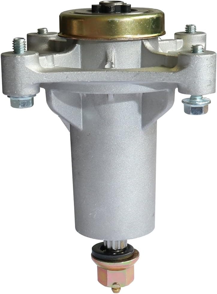 2pcs Lawn Mower Spindle Assembly for Dixon 532192870 Husqvarna 532192870 532187292 532187281 539112057 587125401 587820301 AYP 187292 Ariens 21546238 with 4 Tapped Bolts Zerk Grease