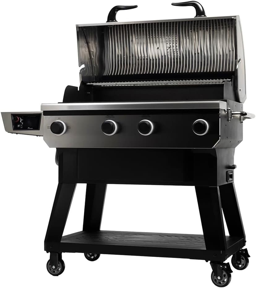 recteq X-Fire Pro 825 Wood Pellet Smoker Grill, Wi-Fi Electric Pellet Grills, Dual Cooking Modes for Hot and Fast + Low and Slow Cooking, Smoke, Sear, & More