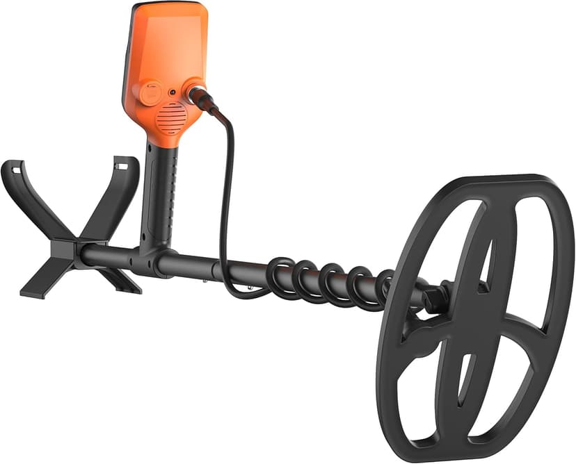 Quest X5 Metal Detector with Blade TurboD Double D Waterproof Coil 970gram Super Lightweight Weatherproof Control Box Large Target ID USB Rechargeable Battery Flashlight