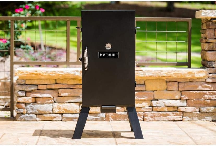 Masterbuilt 20070210, 30 inch, MB20070210 Analog Electric Smoker with 3 Smoking Racks, 30" Black (Old Version)