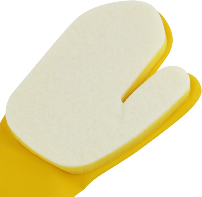 2 X Pool Cleaning Gloves for Swimming Pool Hot Tub Spa Scrubbing Mitt Waterproof Latex Gloves with Scouring Pad