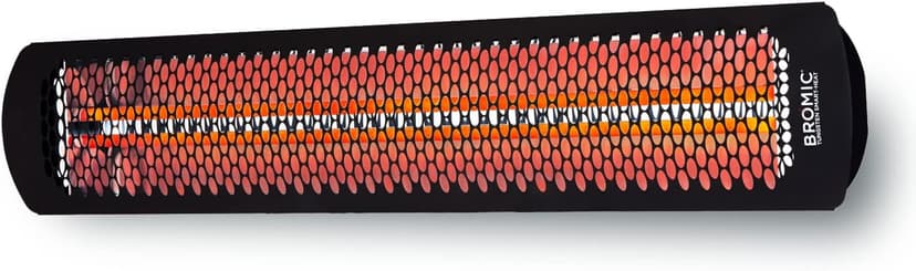 Bromic Tungsten Electric, Outdoor Patio Heater, Infrared, 220-240V, Black, 6000W, BH0420033
