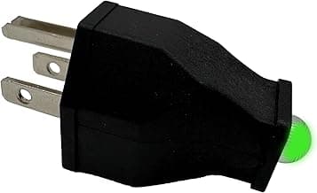 Neutral Ground Bonding Plug, Built in Surge Protection with LED Indicator, for Portable Generators or Inverters
