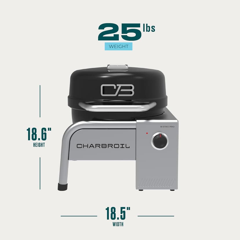 Charbroil® Bistro Pro™ Tabletop Electric Grill, Black - 25302149