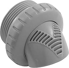 Inlet Fitting, Infusion Venturi, 1-1/2"mpt, Light Gray