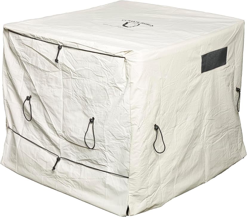 Outdoor Solutions Inc. Climate Shield Heat Pump Cover, Insulated Pool Heater Cover, Fits Hayward, Pentair, and Raypak, Ventilated Design, Protects from Freeze and Damage