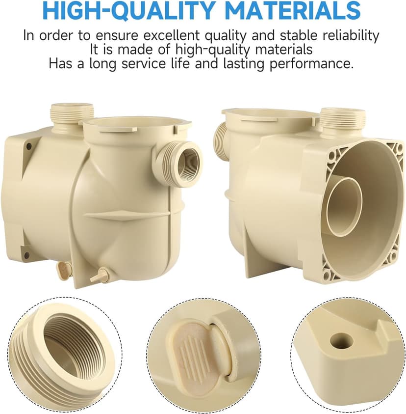 350089 Inground Pool and Spa Booster Pump Body Housing – Replacement Part for Pool & Spa Systems, Compatible with Pentair,SuperFlo Inground Pool and Spa Booster Pump Body Housing,Easy to Install