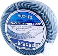 Robelle Premium 730H Swimming Pool Vacuum Hose, 30' x 1-1/2"
