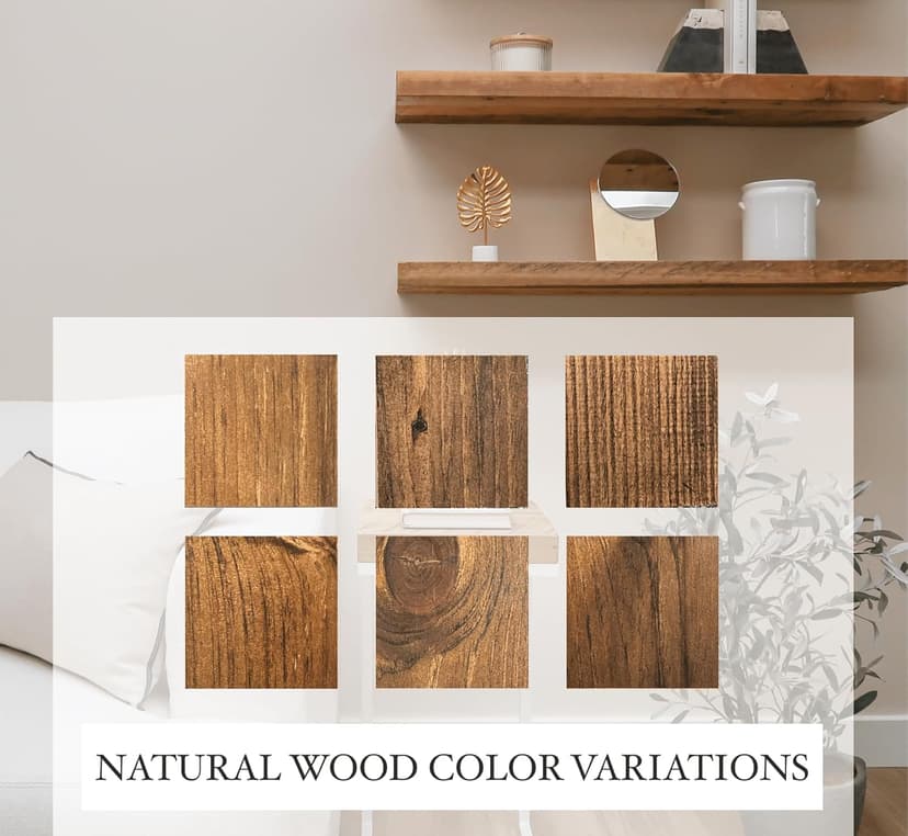 Fireplace Mantel, Distressed, Rustic, Floating Shelf, Modern, Real Wood. (48Lx6Hx8D, Provincial)